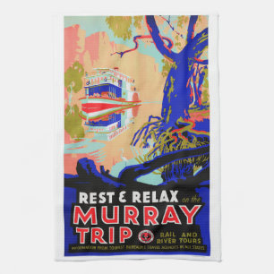 Murray River Australian Travel Kitchen Towel