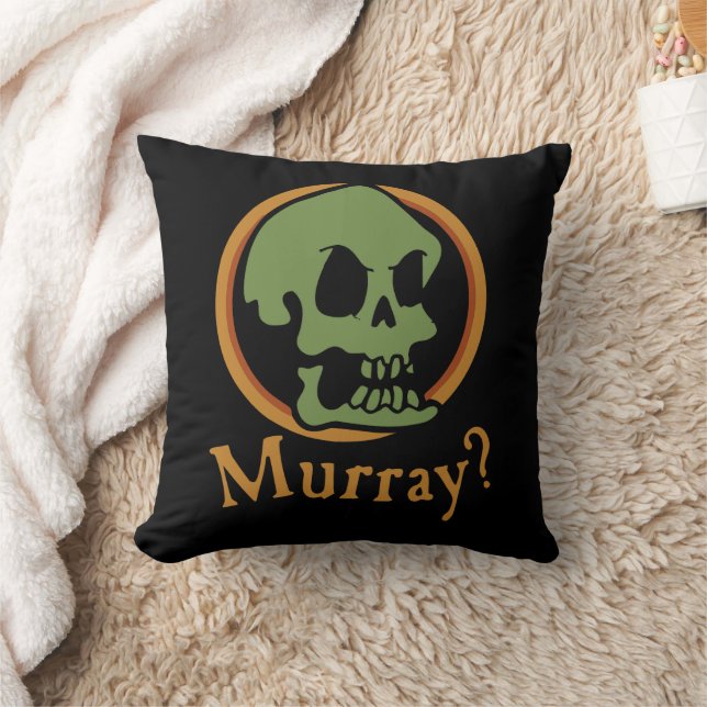 Murray? Throw Pillow (Blanket)