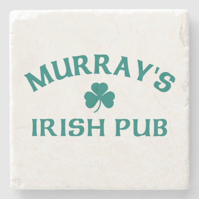 Murray's Irish Pub Stone Coaster (Front)