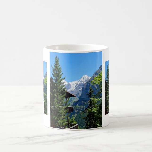 Murren in Switzerland Coffee Mug (Center)