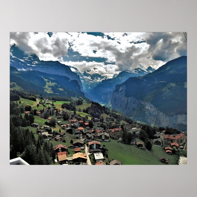 Murren Village Poster (Front)