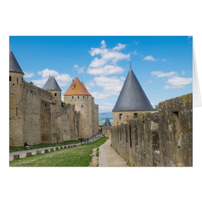 Murs médiévaux de Carcassonne (Devant horizontal)
