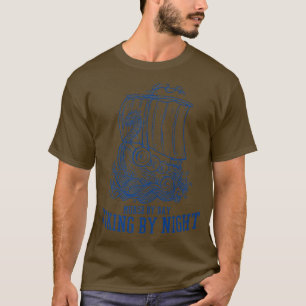 Murse Lifesavers Male Nurse Murse By Night Viking  T-Shirt