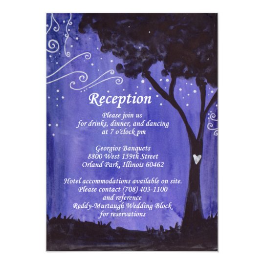 Murtaugh/Reddy Reception Card