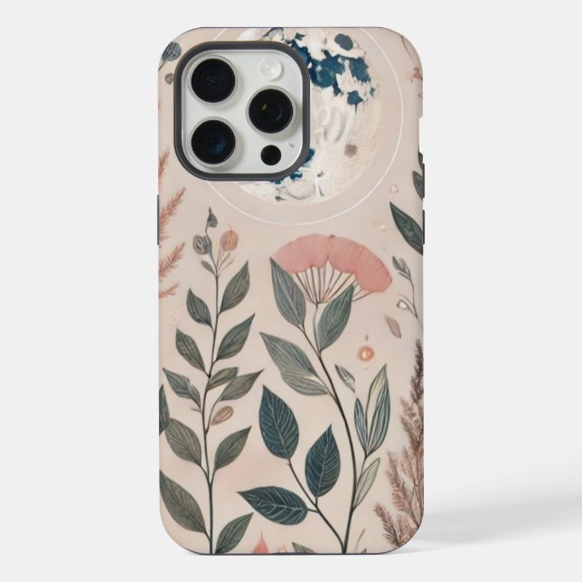 Murugi Accessories Celestial Blooms  iPhone Case (Back)