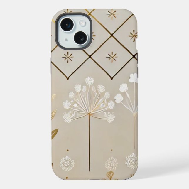 Murugi Accessories Golden Dandelion  iPhone Case (Back)