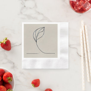 Murugi Dining Elegance CoinedLuncheon Minimalist Napkin