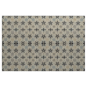 Murugi Fabrics Starry Canvas Natural Linen 54" Fabric