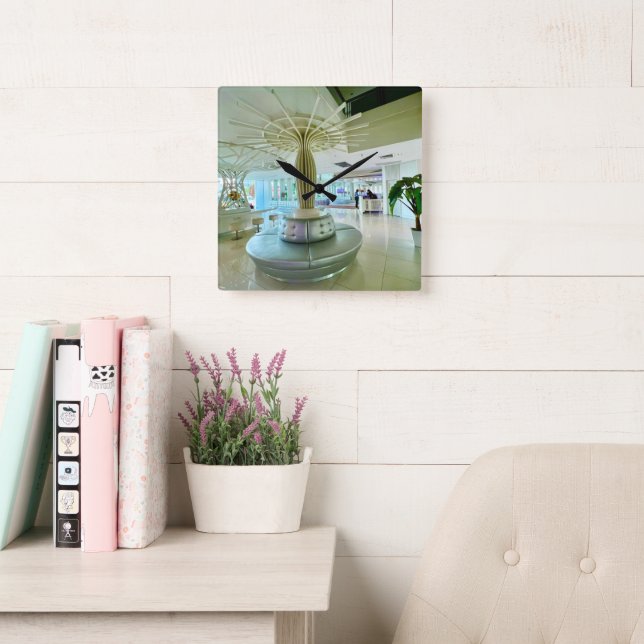 Murugi Home Decor  Acrylic Wall Clock (Reading Room)