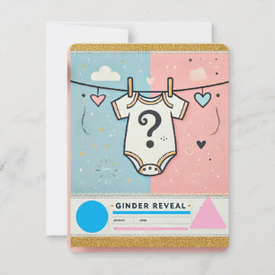Murugi Moments Gender Reveal Card 