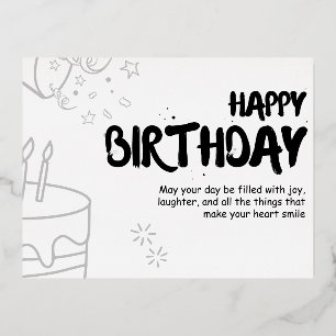 Murugi Moments Minimalist Birthday Cards 