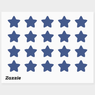 Murugi Stationery Co  Azure Star Stickers