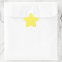 Murugi Stationery Co. Stickers Grande étoile jaune