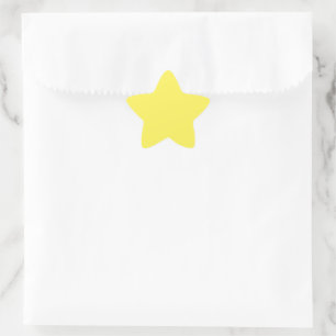 Murugi Stationery Co. Stickers Grande étoile jaune