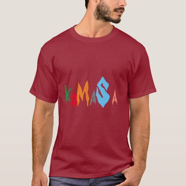 Murugi Wear Komasa Design Basic Dark T-Shirt (Front)
