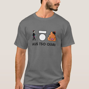 Mus Tso Quav Hmong Creations Poop T-Shirt