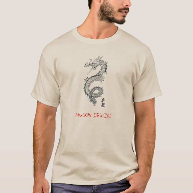 Musashi Designs Dragon T-Shirt (Front)