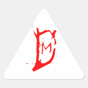 Musashi Designs Logo Triangle Sticker