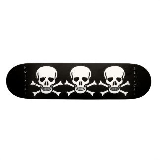 Musashi Designs Triple Skull Skateboard