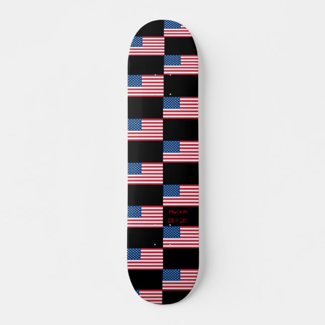 Musashi Designs USA Skateboard (Front)
