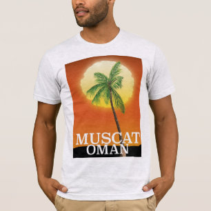 Muscat Oman vacation poster T-Shirt