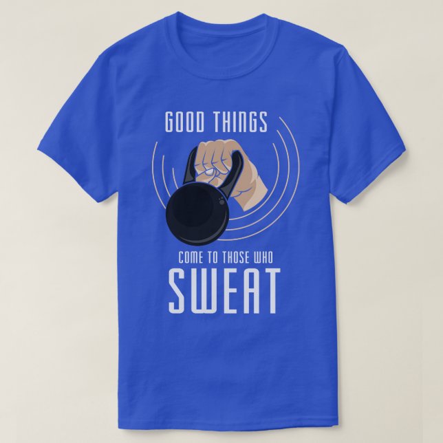 Muscle building through Strength training T-Shirt (Design Front)