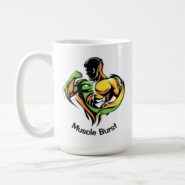 Muscle Burst Coffee Mug (Left)