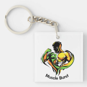 Muscle Burst Keychain