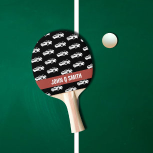 Muscle Car Auto Repairman•Custom Ping Pong Paddle