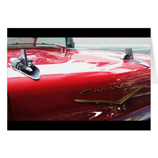 Muscle car Chevrolet 1957 (Front Horizontal)