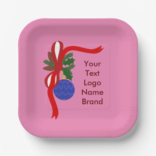 Muscle Car Designed Paper Plate (Front)