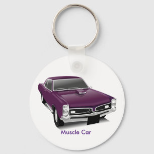 Muscle Car Keychain