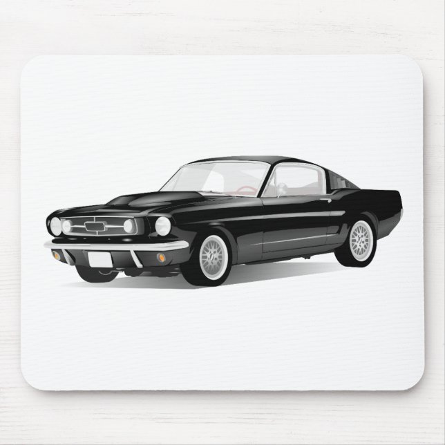 Muscle Car Mouse Pad (Front)