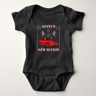 Muscle Car Père Noël New Sleigh Vilain Sweat