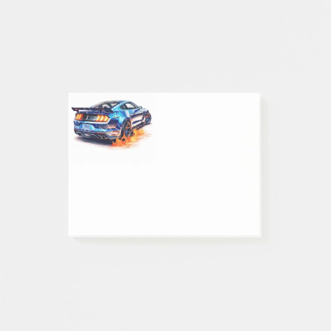 Muscle Car  Post-it Notes (Front)