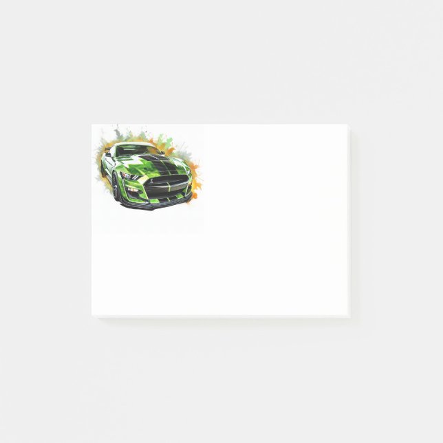Muscle Car  Post-it Notes (Front)