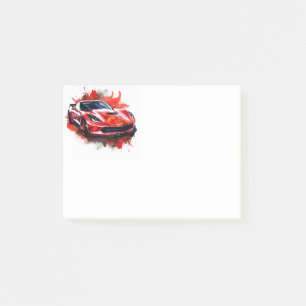 Muscle Car Post-it Notes