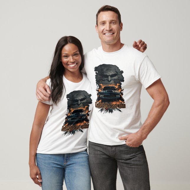 Muscle Car, Unleash the Beast T-Shirt (Unisex)