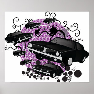 Muscle cars poster