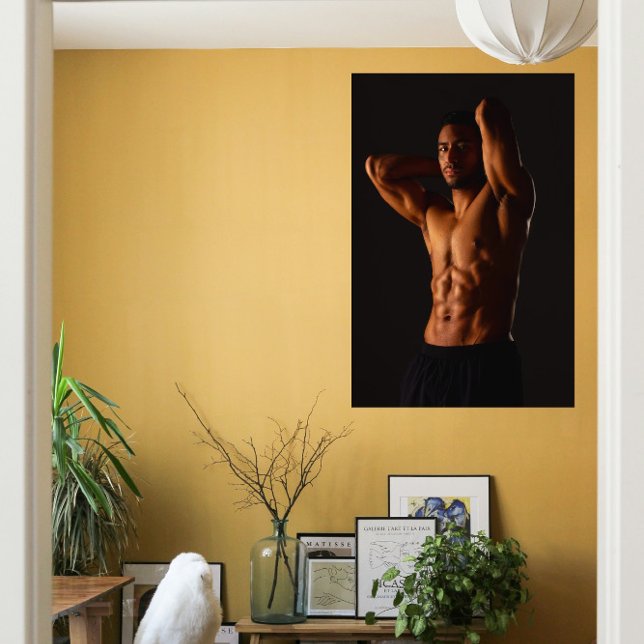 Muscle Confidence Hot Guy Poster (Créateur téléchargé)