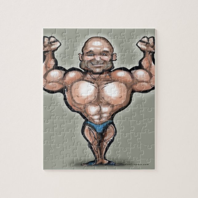 Muscle Dude Jigsaw Puzzle (Vertical)