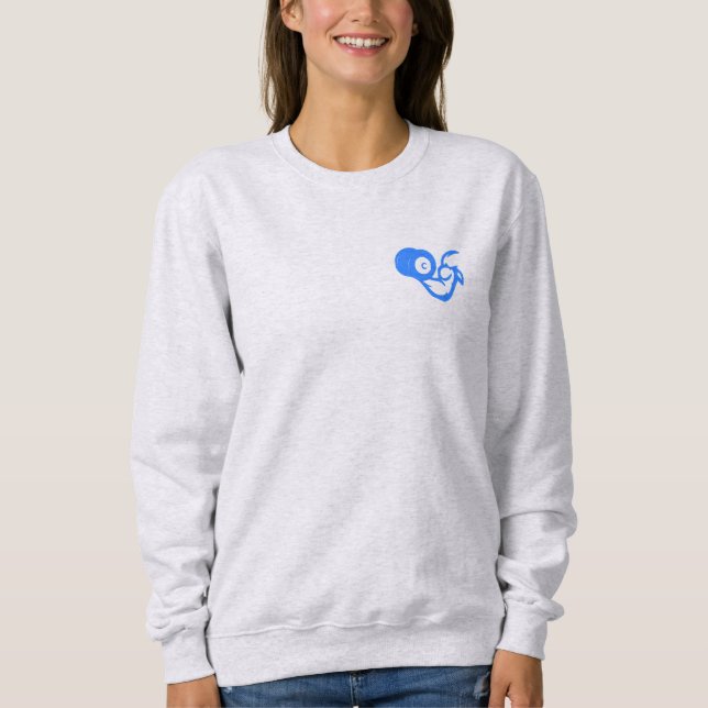 Muscle Flame - Biceps Strength and Energy Sweatshirt (Front)