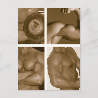 Muscle Flex: www.AriesArtist.com Postcard