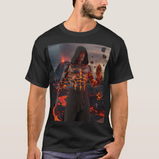 "Muscle Lava Cyborg" T-Shirt: Unleash raw power  T-Shirt