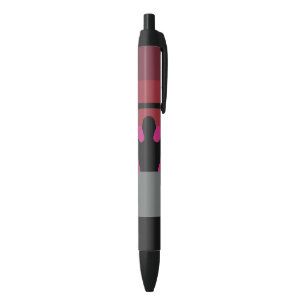 MUSCLE PRIDE FLAG BLACK INK PEN