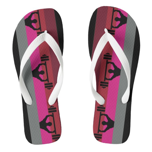 Muscle Pride Flip Flops (Footbed)