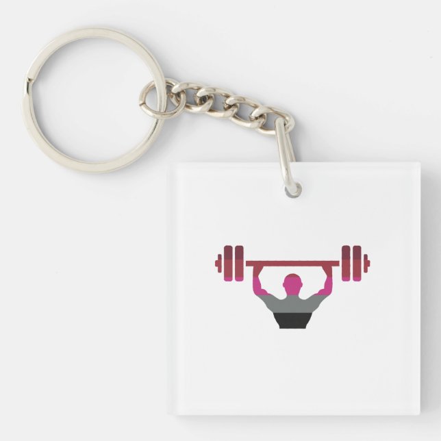 Muscle Pride Keychain (Front)