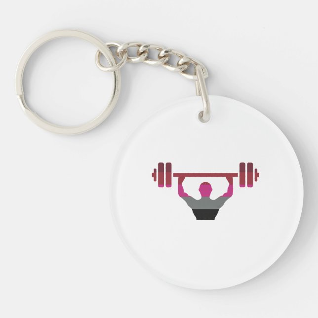 Muscle Pride Keychain (Front)