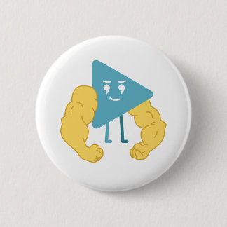 Muscle Selby 2 Inch Round Button