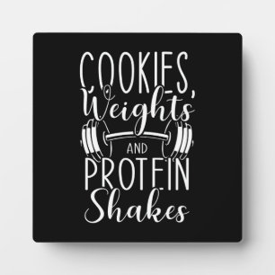 Muscle-Shakes & Funny Gym Plaque 